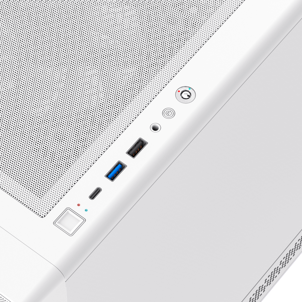 GameMax Focus MW mATX White