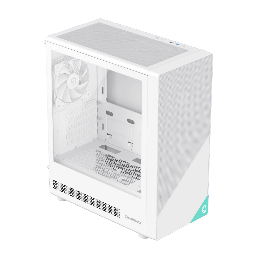 GameMax Focus MW mATX White