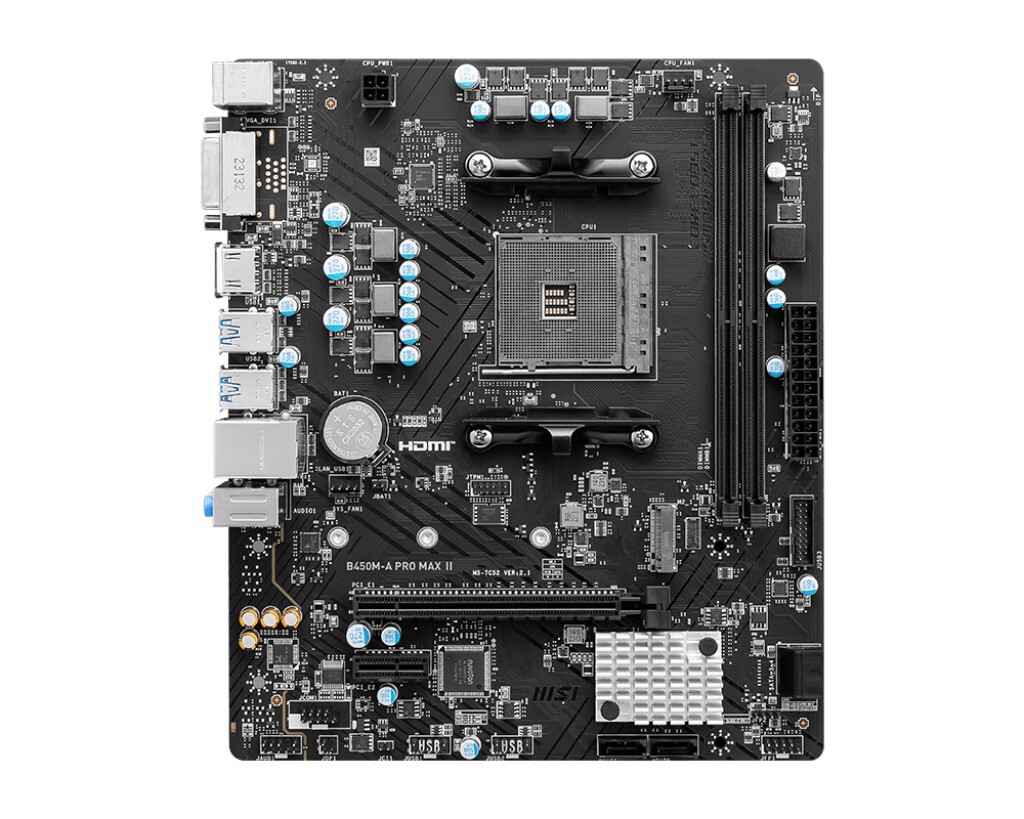 MSI B450M-A PRO MAX II mATX AM4 DDR4
