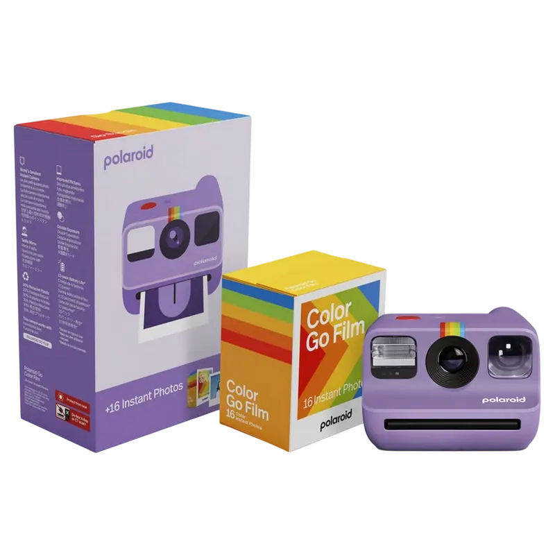 Polaroid Go Gen2 + Color Film Purple