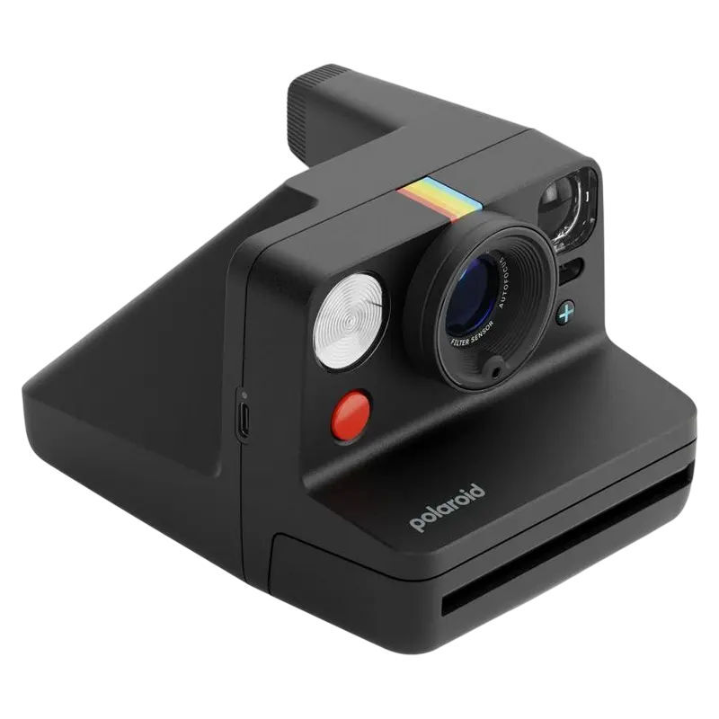 Polaroid Now+ Gen 3 + Color Film Black
