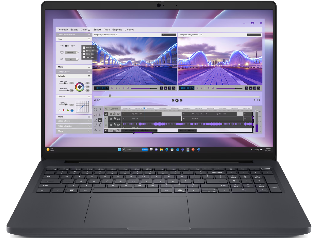 DELL Pro Max 16 MC16250 / 16 IPS QHD+ / Core Ultra 7 265H / 32Gb DDR5 / 1Tb SSD / Intel Arc / Windows 11 Pro Black