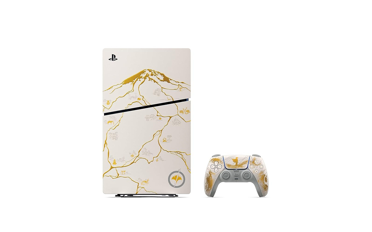 SONY PlayStation 5 Slim Disc Limited Edition GHOST OF YOTE 1TB White