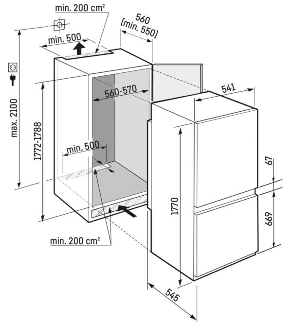 Liebherr IKGNS 51Vd03