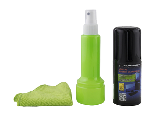 Esperanza ES122M LCD/TFT Cleaner + Microfiber cleaning cloth 150ml