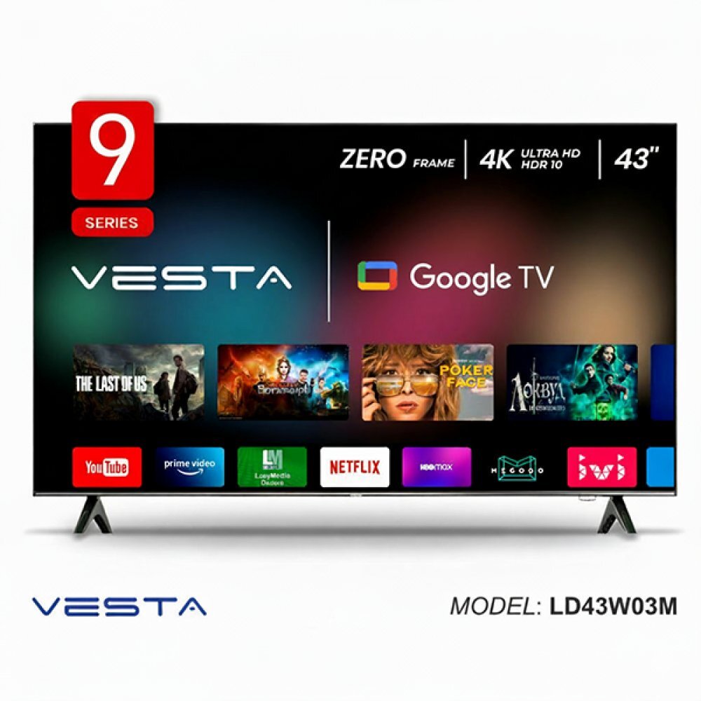 VESTA LD43W03M / 43 UHD 4K Google TV