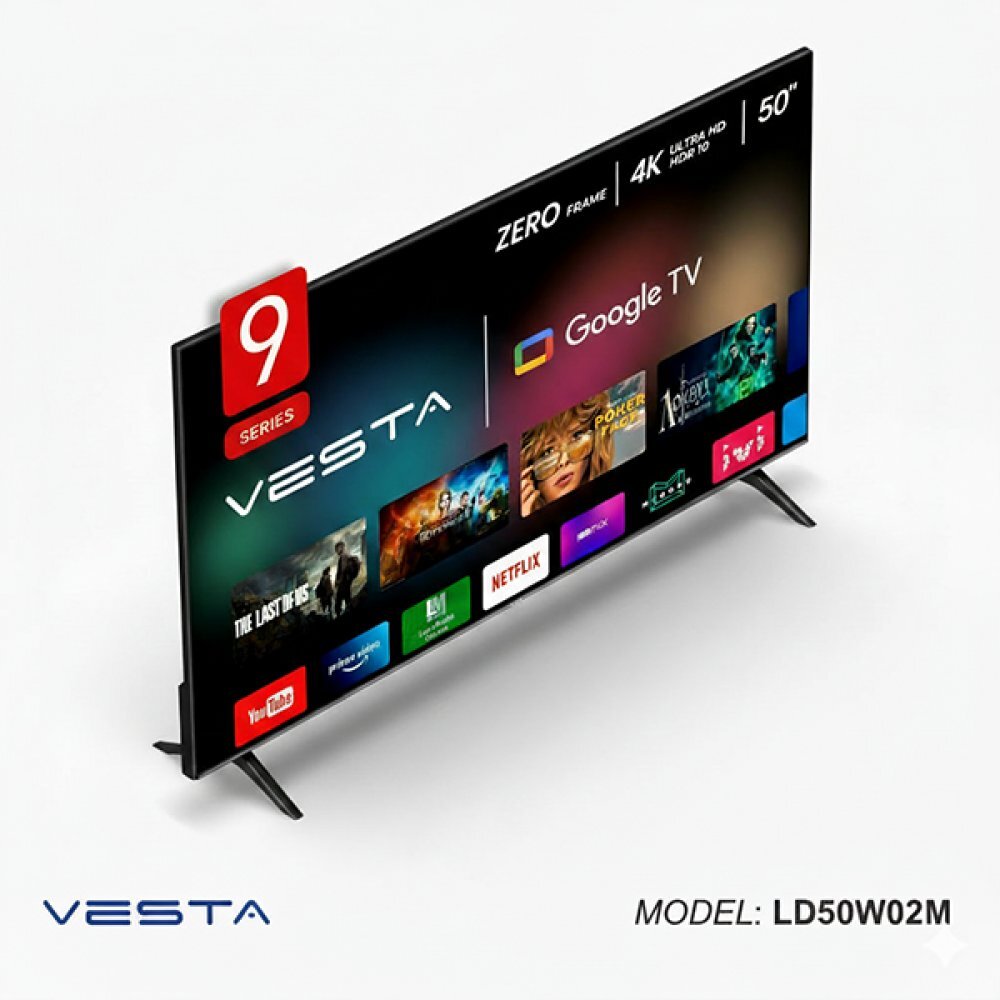 VESTA LD50W02M / 50 UHD 4K Google TV