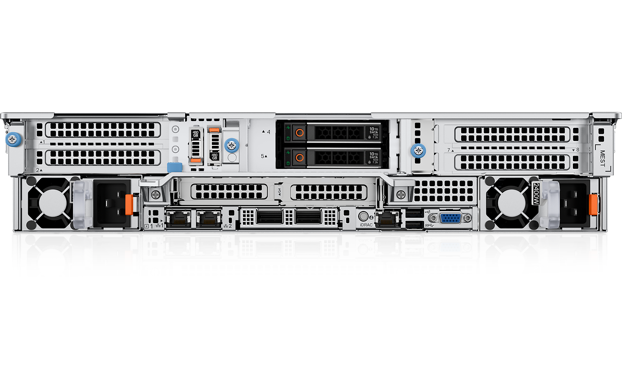 DELL PowerEdge R760 / 16x2.5 / 2x Xeon Gold 6542Y / 64GB DDR5 / 2x 960GB SSD / 1+1 1400W