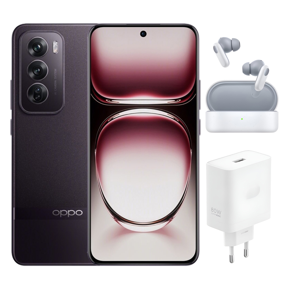 OPPO Reno 12 Pro 5G / 12GB / 512GB / Black + GIFT