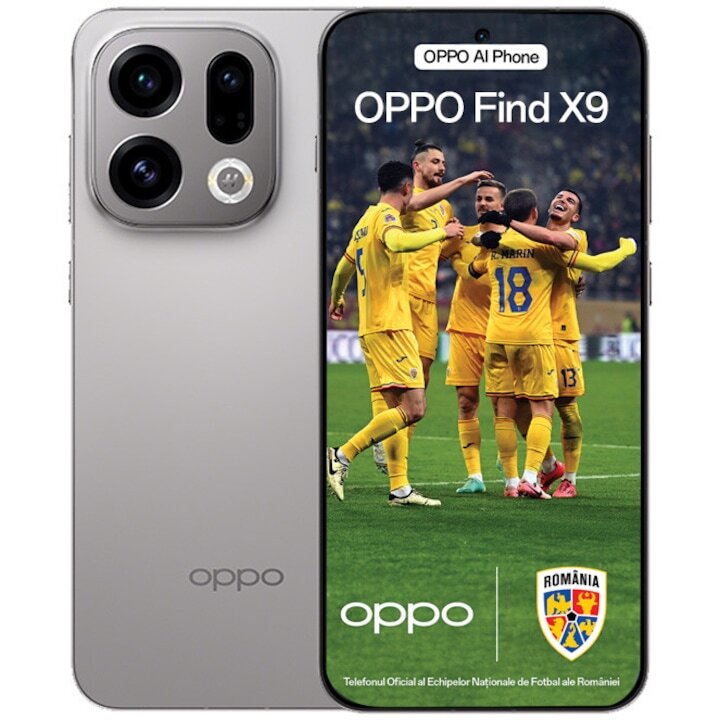 OPPO Find X9 5G / 6.79 AMOLED / Mediatek Dimensity 9500 / 12GB / 512GB / 7025mAh Grey