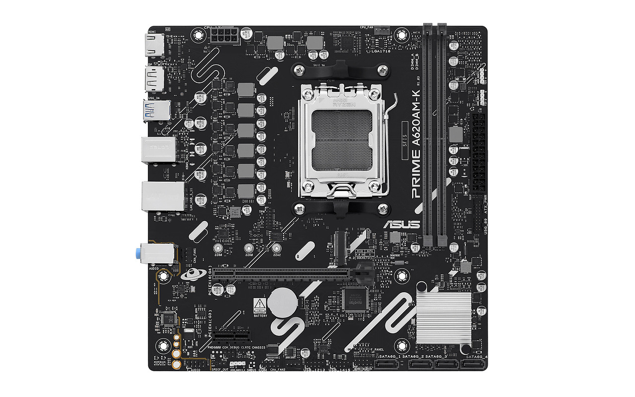 ASUS PRIME A620AM-K / mATX Socket AM5 2x DDR5