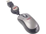 APC by Schneider Electric Optical Travel Mouse International Silver-Black USB