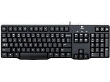 Logitech Classic Keyboard K100 Black PS/2