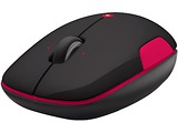 Logitech Wireless Mouse M345 Black-Pink USB