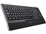 Logitech Illuminated Keyboard K740 Black USB