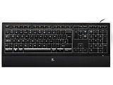 Logitech Illuminated Keyboard K740 Black USB