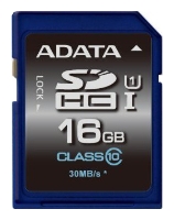 ADATA Premier SDHC Class 10 UHS-I U1 16GB