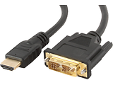 Gembird CC-HDMI-DVI-10 / HDMI to DVI 3m / Black