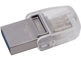 USB Kingston DataTraveler MicroDuo DTDUO3C / 16GB / OTG / USB 3.1 + Type C /