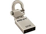 USB2.0 PNY Micro Hook Attache / 32GB / FDI32G/APPHK-GE /