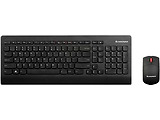 Lenovo Ultraslim Plus Wireless Keyboard and Mouse 0A34059 Black USB