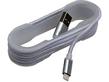 Cable Omega Lightning USB2.0, 1.5m Fabric-Braided /