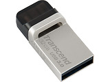 USB Transcend JetFlash 880 32GB / OTG / USB3.0 + Micro-USB / Silver