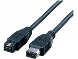 LMP FireWire 800 to FireWire 400 cable, 9-6 pin, 0.5 m