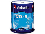 Verbatim CD-R 700MB 100*Cake Extra protection