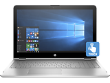 Laptop HP Envy 15-AQ173 x360 Convertible / 15.6" FHD IPS WLED-backlit Multitouch / i7-7500U / 8Gb DDR4 / 256GB SSD / Intel HD Graphics 620 / Windows10 Home/
