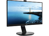 Monitor Philips 272B7QPTKEB / 27.0" PLS LED 2560x1440 WQHD / Built-in speakers 2x2W / Built-in 2.0-Mpix webcamera w/microphone / USB 2.0 x3 Hub / Pivot / PowerSensor /