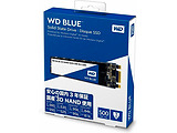 SSD Western Digital Blue 3D 500GB / M.2 SATA / Marvell 88SS1074 / 3D NAND TLC / Type 2280 / WDS500G2B0B