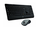 Logitech Wireless Combo MK520 Black USB