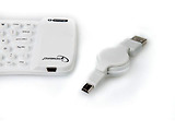 Gembird KB-BTF1-W-US White Bluetooth