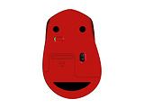Logitech M330 SILENT PLUS / Wireless / USB / Red