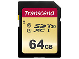 SDXC Transcend 500S / 64GB / UHS-I U3 / TS64GSDC500S