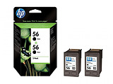 Cartridge HP C9502AE / 2-pack of C6656A / №56