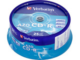 CD-R Verbatim AZO / 700MB / 43352 / 25*cake /