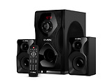 Speakers Sven MS-2055 / 2.1 / 55w / Bluetooth / SD-card / USB / FM / Remote control / Black