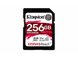 SD Kingston Canvas React SDR/256GB / 256GB / Ultimate 633x / Class10 UHS-I U3 /