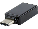 Adapter Gembird A-USB2-CMAF-01 / Type-C-USB2.0 / Black
