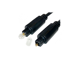 Optical cable Brackton K-TOS-SKB-0200.B / 4mm - 2m / Toslink-cable / Black