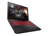 Laptop ASUS TUF Gaming FX504 / 15.6" FullHD / i5-8300H / 8GB DDR4 / 1.0 TB HDD / GeForce GTX1060 3GB GDDR5 / no OS /