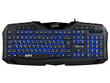 Keyboard Qumo Daemon K40 / Multimedia / 12 Fn hotkeys / 7 color backlight /