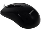 Mouse Sven RX-110 / Optical / Ambidextrous / PS/2 / Black