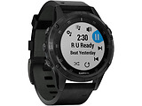GARMIN Fenix 5 Plus Sapphire / Black with Black / 010-01988-01 /