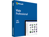 Microsoft Visio Professional 2019 32/64 / EM DVD /