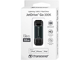 USB Transcend JetDrive Go 300 / 32GB / Lightning + USB3.1 /