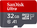 microSD SanDisk / 32GB / SD adapter / Ultra 653x / SDSQUAR-032G-GN6TA /