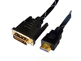 Cable Brackton Professional DHD-BKR-0150.BS / HDMI - DVI / 1.5m /